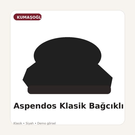 Aspendos Klasik Bağcıklı