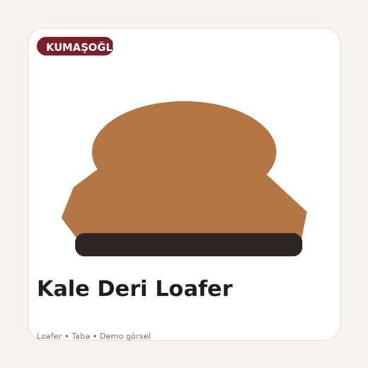 Kale Deri Loafer